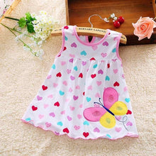 Load image into Gallery viewer, Summer New Girls Fashion Infantile Dresses Cotton