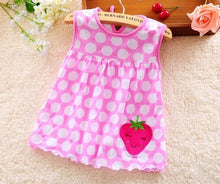 Load image into Gallery viewer, Summer New Girls Fashion Infantile Dresses Cotton