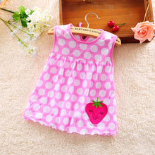 Load image into Gallery viewer, Summer New Girls Fashion Infantile Dresses Cotton