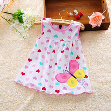 Load image into Gallery viewer, Summer New Girls Fashion Infantile Dresses Cotton