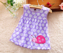 Load image into Gallery viewer, Summer New Girls Fashion Infantile Dresses Cotton