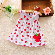 Load image into Gallery viewer, Summer New Girls Fashion Infantile Dresses Cotton