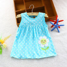 Load image into Gallery viewer, Summer New Girls Fashion Infantile Dresses Cotton