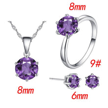 Load image into Gallery viewer, Cubic Zirconia Statement Jewelry Set