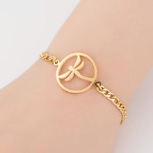 Load image into Gallery viewer, Gold Stainless Steel Animal Bracelets for Women Everyday Jewellery