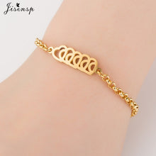 Load image into Gallery viewer, Gold Stainless Steel Animal Bracelets for Women Everyday Jewellery