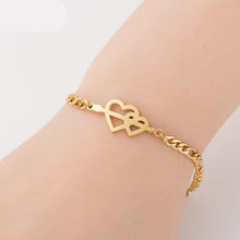 Load image into Gallery viewer, Gold Stainless Steel Animal Bracelets for Women Everyday Jewellery