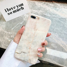 Load image into Gallery viewer, Marble Case Case Soft TPU Back Cover For iphone 6 6S 7 8 Plus iphone X XR Case Cover