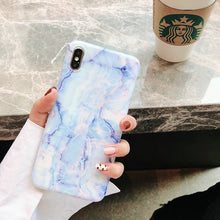 Load image into Gallery viewer, Marble Case Case Soft TPU Back Cover For iphone 6 6S 7 8 Plus iphone X XR Case Cover