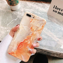 Load image into Gallery viewer, Marble Case Case Soft TPU Back Cover For iphone 6 6S 7 8 Plus iphone X XR Case Cover