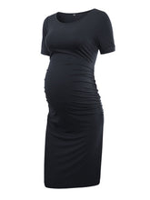 Load image into Gallery viewer, Pack of 3pcs Women&#39;s Side Ruched Maternity Clothes.