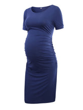 Load image into Gallery viewer, Pack of 3pcs Women&#39;s Side Ruched Maternity Clothes.