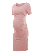 Load image into Gallery viewer, Pack of 3pcs Women&#39;s Side Ruched Maternity Clothes.