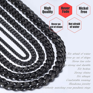 Men's Bracelet Black Stainless Steel  Male Jewelry