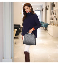 Load image into Gallery viewer, Tote Leather Luxury Handbags