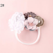 Load image into Gallery viewer, BalleenShiny Fashion Florals Headband Newborn Baby Elastic Princess Hairbands