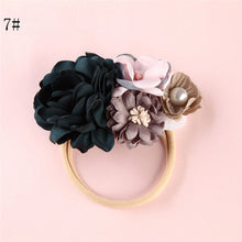 Load image into Gallery viewer, BalleenShiny Fashion Florals Headband Newborn Baby Elastic Princess Hairbands