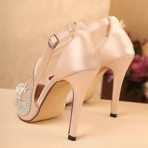 2019 sexy high heels shoes women brand design high heels night club rhinestone women pumps high heels party wedding shoes heels