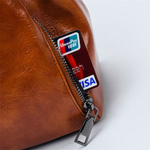 Load image into Gallery viewer, Vintage Oil Wax leather luxury designer ladies hand bags