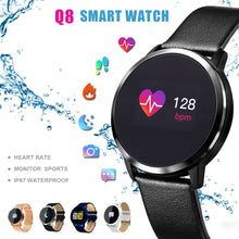 Load image into Gallery viewer, Men Fashion Fitness Tracker Heart Rate Blood Pressure Oxygen Smart Watch