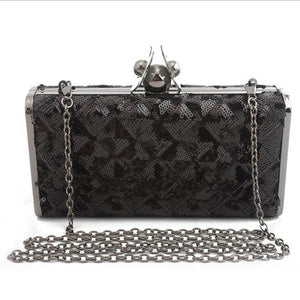 Design Women Sequin Decoration Clutch Bag