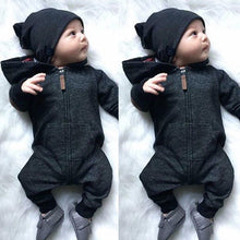 Load image into Gallery viewer, Anlencool 2019 spring newborn Kids Baby Boy thin Infant Romper Jumpsuit Bodysuit Hooded Clothes Sweater Outfit Baby clothing