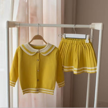 Load image into Gallery viewer, baby girls Clothes set Sweat knitwear for girls Kids 2 pcs