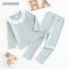 Load image into Gallery viewer, Newborn Baby Girl/Boy Clothes Set Lace Tshirt+Pants 2pcs Outfit