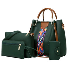 Load image into Gallery viewer, Fashion Women&#39;s Handbags 4 Pcs/set Composite Bags Handbag Women Shoulder Bags Female Totes Large Capacity Women&#39;s Crossbody Bags