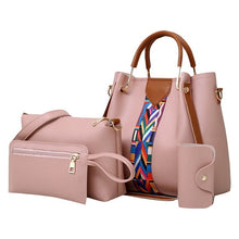 Load image into Gallery viewer, Fashion Women&#39;s Handbags 4 Pcs/set Composite Bags Handbag Women Shoulder Bags Female Totes Large Capacity Women&#39;s Crossbody Bags