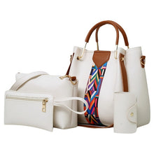 Load image into Gallery viewer, Fashion Women&#39;s Handbags 4 Pcs/set Composite Bags Handbag Women Shoulder Bags Female Totes Large Capacity Women&#39;s Crossbody Bags