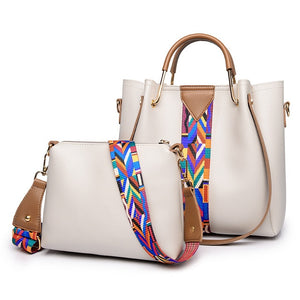 Fashion Women's Handbags 4 Pcs/set Composite Bags Handbag Women Shoulder Bags Female Totes Large Capacity Women's Crossbody Bags