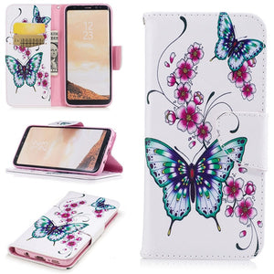 Case For Fundas Samsung Galaxy S8 S9 S10 Plus S10E Case Leather Wallet Flip Phone Cases For Samsung Galaxy S9 S8 Plus Case Cover