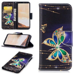 Case For Fundas Samsung Galaxy S8 S9 S10 Plus S10E Case Leather Wallet Flip Phone Cases For Samsung Galaxy S9 S8 Plus Case Cover