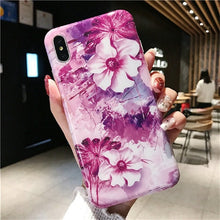 Load image into Gallery viewer, Marble Case Case Soft TPU Back Cover For iphone 6 6S 7 8 Plus iphone X XR Case Cover