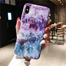 Load image into Gallery viewer, Marble Case Case Soft TPU Back Cover For iphone 6 6S 7 8 Plus iphone X XR Case Cover