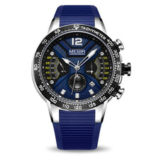 Load image into Gallery viewer, Relogio Masculino MEGIR Men Watches Silicone Sport Chronograph Quartz Military Watch Luxury Brand.