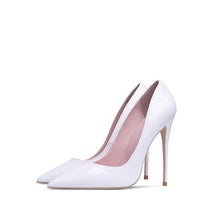 Load image into Gallery viewer, Shoes Woman High Heels Pumps 12cm Tacones Pointed Toe Stilettos Talon Femme Sexy Ladies Wedding Shoes Black Heels Big Size