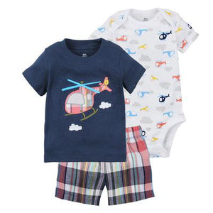 2019 summer baby boy clothing set Casuals