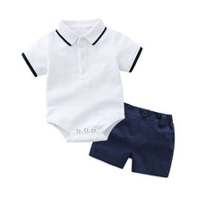 Load image into Gallery viewer, Baby Summer Rompers Sets Boy T-shirts+Casual Shorts pants