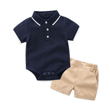 Load image into Gallery viewer, Baby Summer Rompers Sets Boy T-shirts+Casual Shorts pants