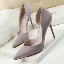 Load image into Gallery viewer, 2019 Spring Summer Women Pumps Shallow Hollow High Heels With 10cm Women Shoes  Party Wedding Stiletto 3168-6