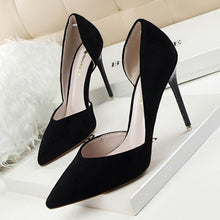 Load image into Gallery viewer, 2019 Spring Summer Women Pumps Shallow Hollow High Heels With 10cm Women Shoes  Party Wedding Stiletto 3168-6