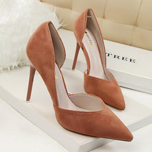 Load image into Gallery viewer, 2019 Spring Summer Women Pumps Shallow Hollow High Heels With 10cm Women Shoes  Party Wedding Stiletto 3168-6