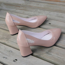 Load image into Gallery viewer, Summer high heels women shoes women pu Leather Pointed Toe Slip-On Pumps Party Wedding high heels shoes women sandals mujer #517