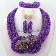 Load image into Gallery viewer, African Beads Jewelry Set  Indian Dubai