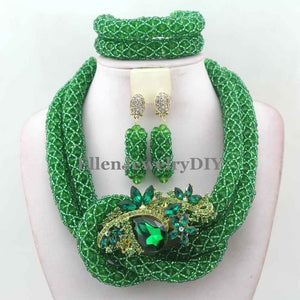 African Beads Jewelry Set  Indian Dubai