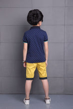 Load image into Gallery viewer, Summer Boys Clothes Shirt+Shorts Outfit Kids Clothes Boys Sport Suit