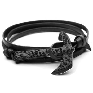 HOMOD 2019 Hot Stainless Steel Anchor Bracelets Men Nautical Survival Rope Chain