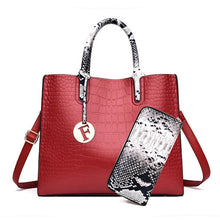 Load image into Gallery viewer, 2 Sets Serpentine Purses And  Luxury Handbags .